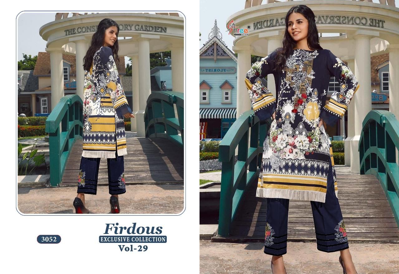 Firdous Exclusive Collection Vol 29 By Shree Pakistani Suits Catalog